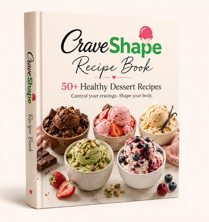 CraveShape Recipe eBook – 50+ Healthy Desserts